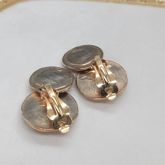 Vintage Unbranded Clip On Earrings - Picture 4 of 4